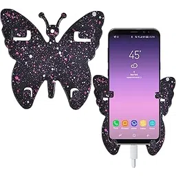 theKiteco. Butterfly Wall Mount Mobile Holder Phone Stand Compatible With All Smart Phones Charging Stand (Pack of 2)-picture-16