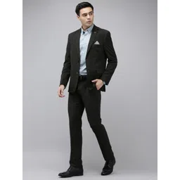 Theme Slim Fit Notched Lapel Collar Single Breasted Formal 2-Piece Suit-picture-21