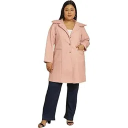 therebelinme Chic Women Plus Size Long Sleeved Coat-picture-35