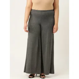 theRebelinme Grey High Rise Palazzos-picture-38