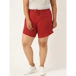theRebelinme Maroon Cotton Shorts-picture-17