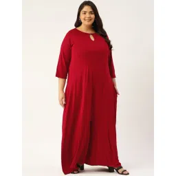 theRebelinme Maroon Culotte Jumpsuit-picture-47