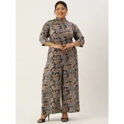 theRebelinme Navy Floral Print Plus Size Jumpsuit-picture-15
