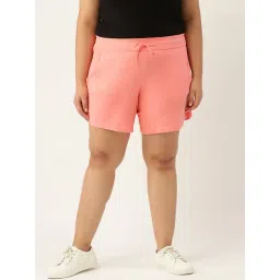 theRebelinme Peach Cotton Shorts-picture-41