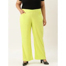 theRebelinme Plus Size Women Relaxed High-Rise Easy Wash Trousers-picture-19