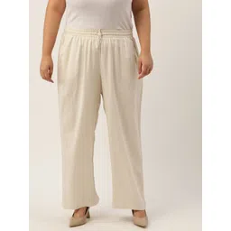 theRebelinme Plus Size Women Relaxed High-Rise Easy Wash Trousers-picture-18