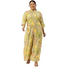 therebelinme Plus Size Women's Solid Color Basic Jumpsuit-picture-28