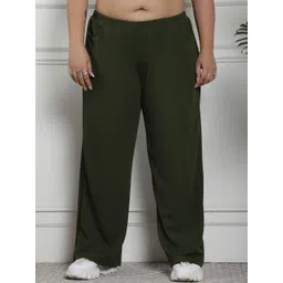 theRebelinme Women Plus Size Relaxed High-Rise Trousers-picture-21