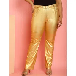 theRebelinme Women Plus Size Relaxed Straight Fit Easy Wash Trousers-picture-17