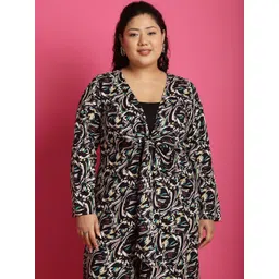 theRebelinme Women Printed Tie-Up Shrug-picture-30