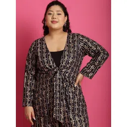 theRebelinme Women Printed Tie-Up Shrug-picture-36