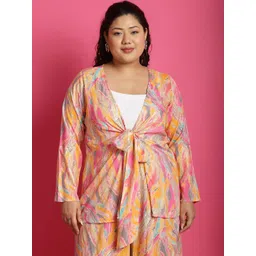 theRebelinme Women Printed Tie-Up Shrug-picture-31