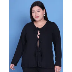 theRebelinme Women Tie-Up Shrug-picture-27