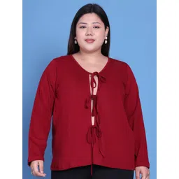 theRebelinme Women Tie-Up Shrug-picture-28