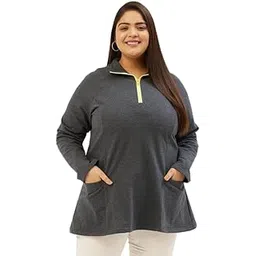 therebelinme Women?s Plus Size Pullover Sweatshirt *-picture-11