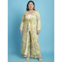 theRebelinme Yellow Printed Long Shrug-picture-13