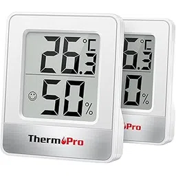 ThermoPro TP49-2 Digital Room Thermometer Indoor Hygrometer Mini Temperature Monitor Humidity Meter for Home Office Air Comfort Thermo Hygrometer-picture-16