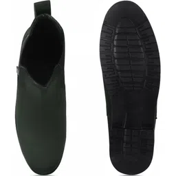 theshoegalleryy Stylish Velvet Boots For Womens Boots For Men image 2