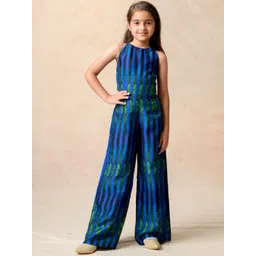 THETAA Girls Halter Neck Striped Basic Jumpsuit-picture-15