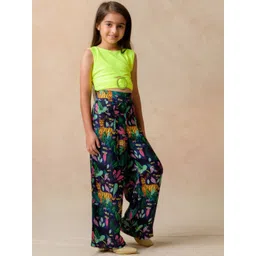 THETAA Girls Round Neck Top With Palazzo-picture-9