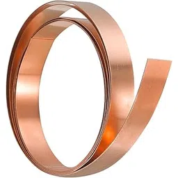 Thin Copper roll, 1 Meter Length Pure Copper Sheet Roll Thickness 0.4Mm Width 30-55Mm, Copper Plate Metal Foil Suitable for Precision Machining,(0.4x40x1000mm)-picture-23