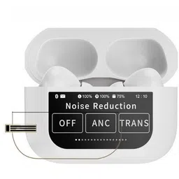 THJDG Impossible Screen Guard for Hammer Screen TWS with ANC + ENC Bluetooth (White, True Wireless) - Copy (3)-image-19