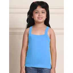 thkgrlz Girls Solid Shoulder Straps Regular Tank Cotton Top-picture-31