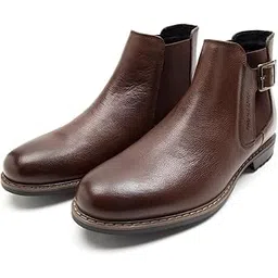 thomas crick Premium Leather Shoes Versatile Elegance and Comfort Chelsea Boots image 1