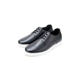THOMAS CRICK Men Textured Leather Derbys-picture-22