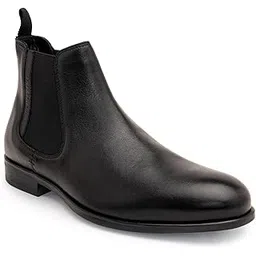 thomas crick Men's Chelsea Boots – Genuine Leather – Classic Formal Ankle Boots for Office & Occasion-picture-18