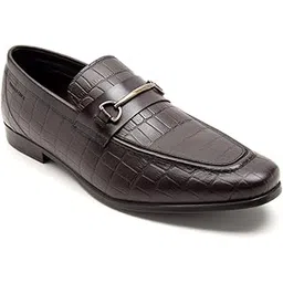 thomas crick Men's Comfortable Fashionable and Durable Slip-On Leather Formal Loafer Shoes-picture-12