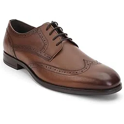thomas crick Men’s Genuine Leather Brogue Shoes | Premium Slip-On Formal Dress Shoes with Cushioned Insole & Anti-Slip Sole for Office, Wedding & Business Wear-picture-20