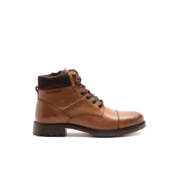 THOMAS CRICK Men's Tan Derby Boots-picture-35
