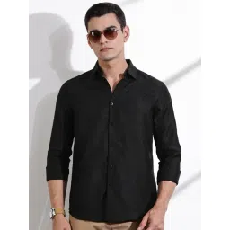 Thomas Scott Black Slim Fit Shirt-picture-47