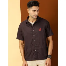 Thomas Scott Classic Boxy Short Sleeves Pure Cotton Casual Shirt-picture-19