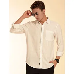 Thomas Scott Classic Slim Fit Windowpane Checked Casual Shirt image 1