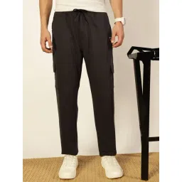 Thomas Scott Grey Regular fit Solid Trackpant-picture-34