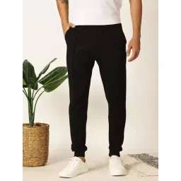 Thomas Scott Jet Black Slim Fit Joggers-picture-37