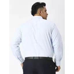 Thomas Scott Light Blue Cotton Regular Fit Shirt image 2