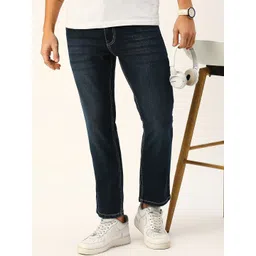 Thomas Scott Men Blue Smart Slim Fit Clean Look Light Fade Stretchable Jeans-picture-35
