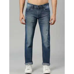 Thomas Scott Men Classic Low Distress Heavy Fade Stretchable Jeans-picture-39