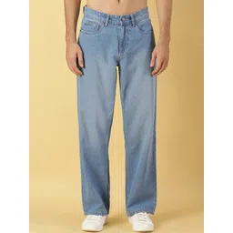 Thomas Scott Men Comfort Relaxed Fit Clean Look Light Fade Cotton Baggy Jeans-picture-11