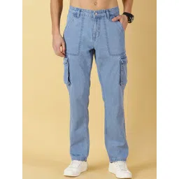 Thomas Scott Men Comfort Relaxed Fit Light Fade Clean Look Pure Cotton Jeans-picture-24