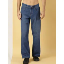 Thomas Scott Men Mid Rise Comfort Relaxed Fit Clean Look Light Fade Cotton Jeans-picture-15