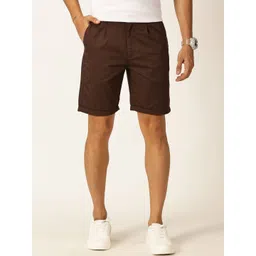 Thomas Scott Men Mid-Rise Pure Cotton Chino Shorts-picture-35
