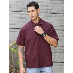 Thomas Scott Men Premium Boxy Opaque Casual Shirt-picture-33