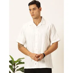 Thomas Scott Men Premium Slim Fit Opaque Casual Shirt-picture-26
