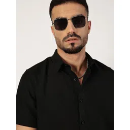 Thomas Scott Men Premium Slim Fit Opaque Casual Shirt-picture-29