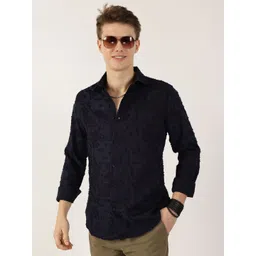 Thomas Scott Men Premium Slim Fit Opaque Casual Shirt-picture-19