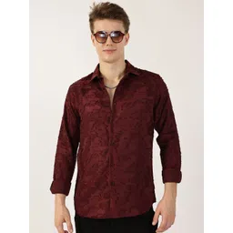 Thomas Scott Men Premium Slim Fit Opaque Casual Shirt-picture-21